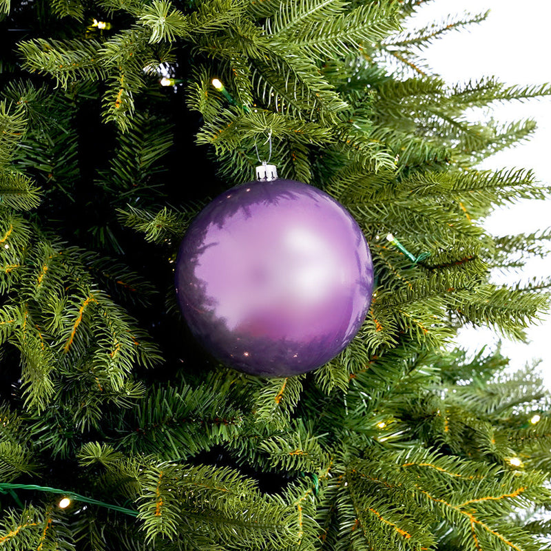 5.5" Shiny Shatterproof Ball Ornament Set Of 6