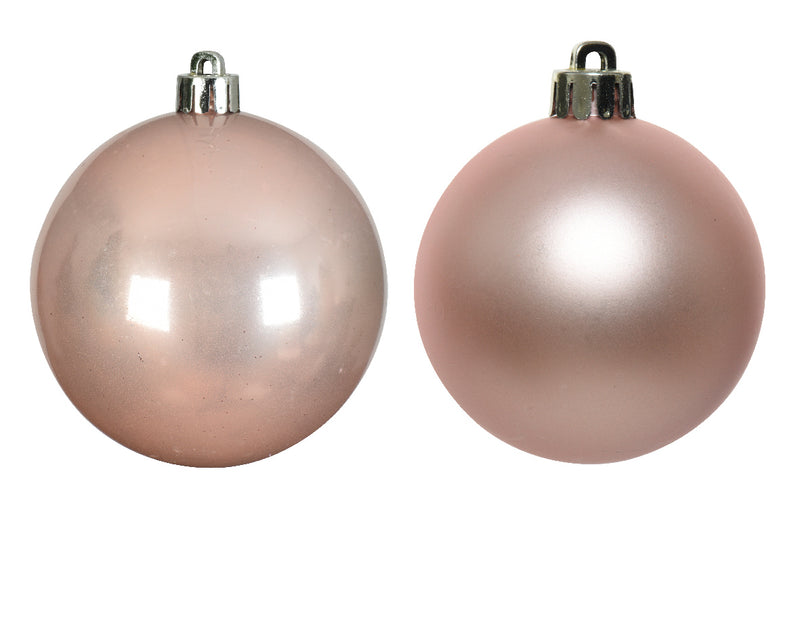 3" Shiny & Matte Shatterproof Ball Ornament Set Of 36