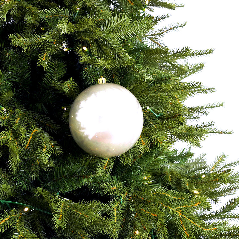 5.5" Shiny Shatterproof Ball Ornament Set Of 6