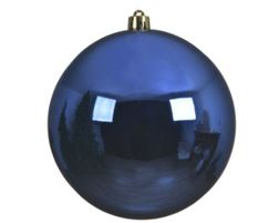 Esfera decorativa irrompible brillante de 16"
