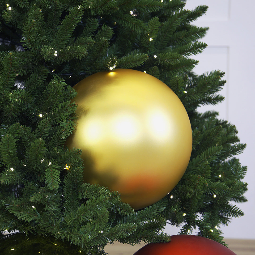 16" Gold Matte Shatterproof Ball