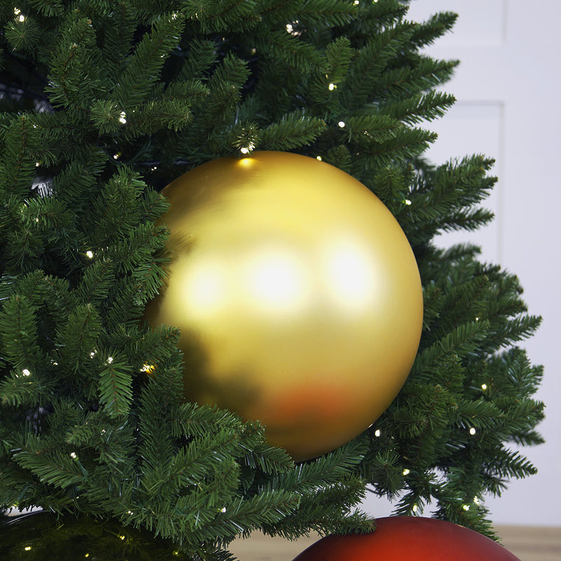 16" Gold Matte Shatterproof Ball