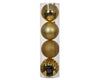 5.5" Shiny & Matte Shatterproof Ball Ornament Set Of 16
