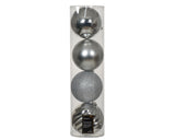 5.5" Shiny & Matte Shatterproof Ball Ornament Set Of 16