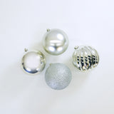 5.5" Shiny & Matte Shatterproof Ball Ornament Set Of 16