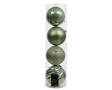 5.5" Shiny & Matte Shatterproof Ball Ornament Set Of 16