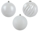 5.5" Shiny & Matte Shatterproof Ball Ornament Set Of 16