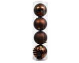 5.5" Shiny & Matte Shatterproof Ball Ornament Set Of 16