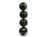 5.5" Shiny & Matte Shatterproof Ball Ornament Set Of 16