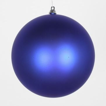 6" Matte Shatterproof Ball Ornament Set Of 6