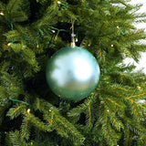 6" Shiny Candy Ball Ornament Set Of 6