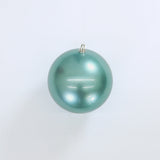 6" Shiny Candy Ball Ornament Set Of 6