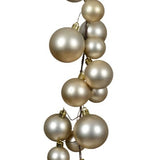 6 FT Pearl Ball Garland Shatterproof