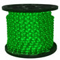 Luz LED de cuerda verde flexible de 150 pies, 1/2" de diámetro