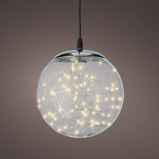 Bola colgante micro LED blanco cálido