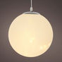 14" Micro LED Warm White Frosted Hanging Ball