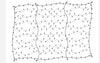 Pure White LED Trunk Net Light With 5MM Coaxial Grey Wire