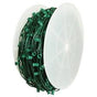 1000 FT C9 Roll Green Wire 6" Spacing E17 Base