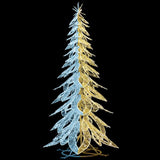 20 FT Warm White & Cool White Dual LED Angel Tree Twinkle Effect