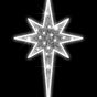 4 FT LED Cool White Bethlehem Star