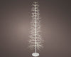 9 FT 2048 LED Warm White Micro Tree With White Trunk