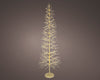 9 FT 2048 LED Warm White & Classic Warm Micro Tree With Gold Trunk