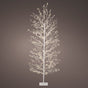 6 FT Micro Tree Warm White LED With White Trunk