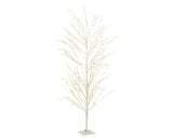 6 FT 1755 LED Warm White Micro Tree With White Trunk