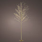 5 FT Micro Tree Warm White LED With Gold Trunk