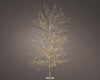 5 FT 1350 LED Warm White Micro Tree With Gold Trunk