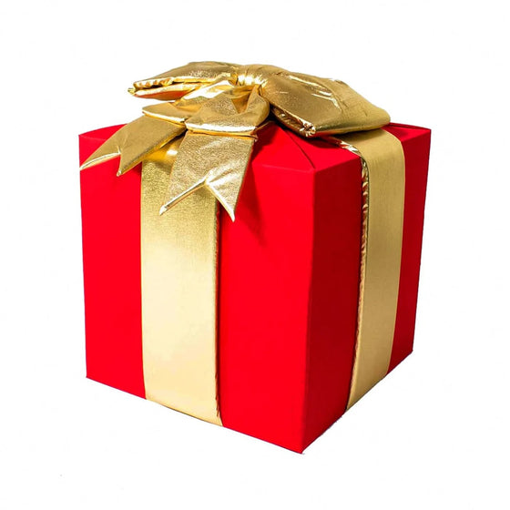 18" Red Nylon Gift Box