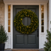 Bristol Pine Wreath Pre Lit Warm Warm Micro LED Twinkling Lights