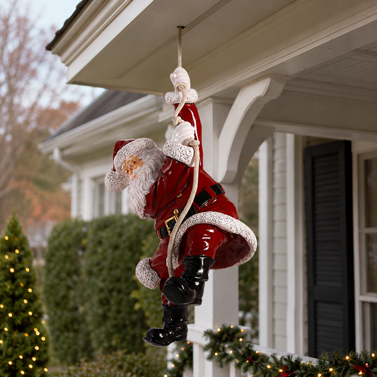 3 FT Red Climbing Santa