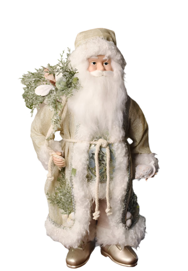 Sage Green Seaweed Santa