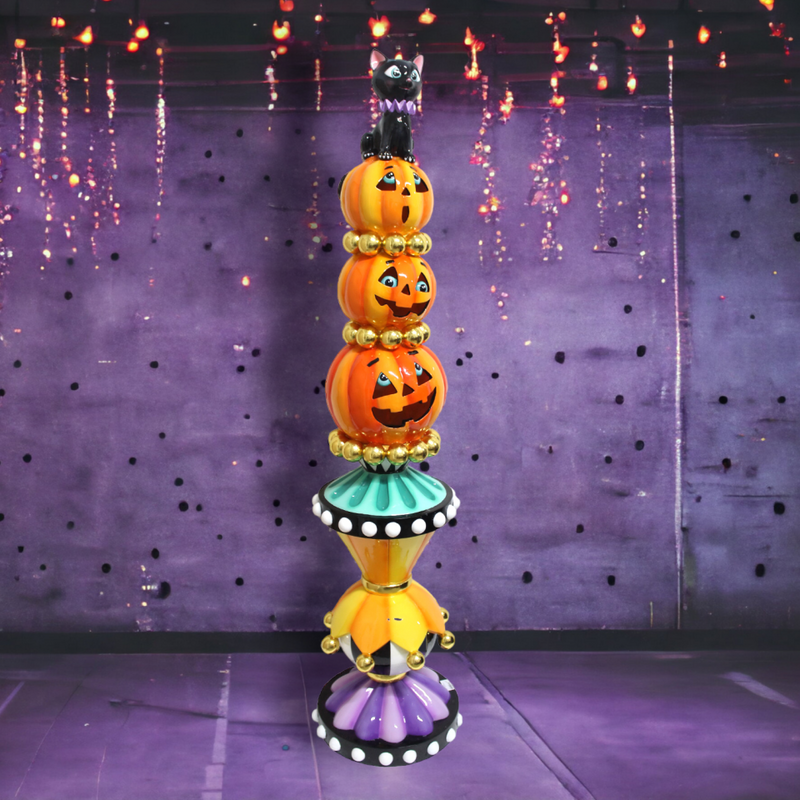 5.5 FT Pumpkin Topiary Stack
