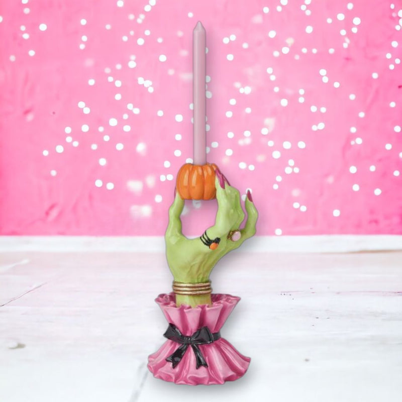 10" Right Witch Hand Candle Holder