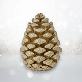 3" Gold Pinecone