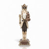 15" Chocolate Nutcracker With Dessert