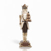 2.5 FT Chocolate LED Nutcracker With Dessert