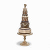 2 FT Mocha Tiered Cake