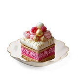 5" Pink Raspberry Patisserie Dessert Clip