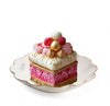 5" Pink Raspberry Patisserie Dessert Clip