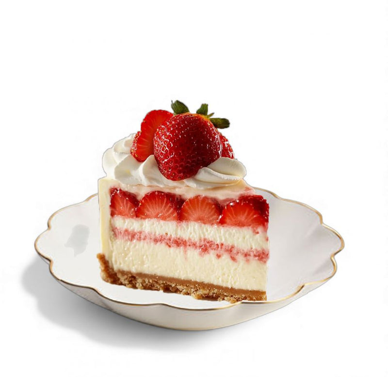 5.5" Strawberry Cheesecake Dessert Clip