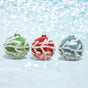 Coral Reef Ball Ornaments Assorted Set Of 3