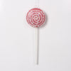 Paleta roja de 25.4 cm con purpurina transparente, juego de 12