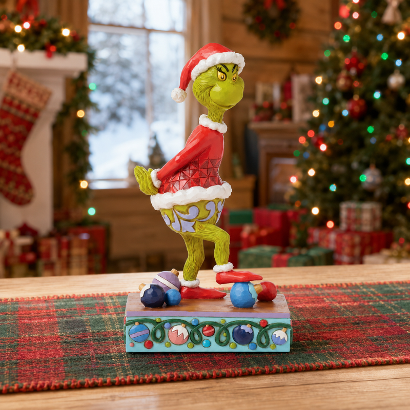 El Grinch 7" Grinch pisando el adorno