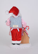 Karen Didion Originals 19" North Pole Candy Santa