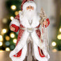 Karen Didion Originals 31" Lighted Red Couture Santa