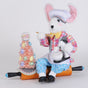 Karen Didion Originals 17" Kitchen Bunny On Rolling Pin