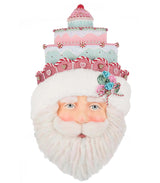 Máscara de pared de Papá Noel "Sweet Delights" de 30" de Katherine's Collection